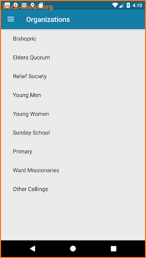 LDS Callings Tools screenshot