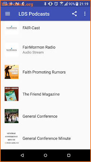 LDS Podcasts screenshot