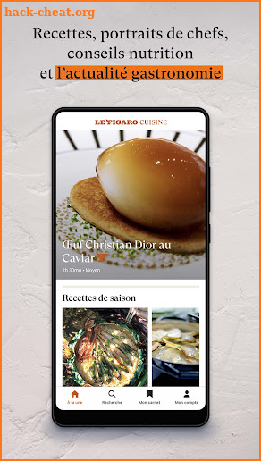 Le Figaro Cuisine screenshot