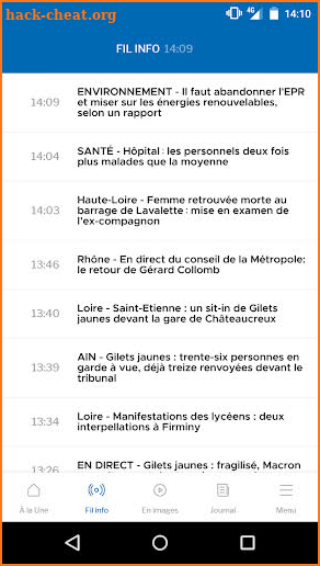 Le Progrès screenshot