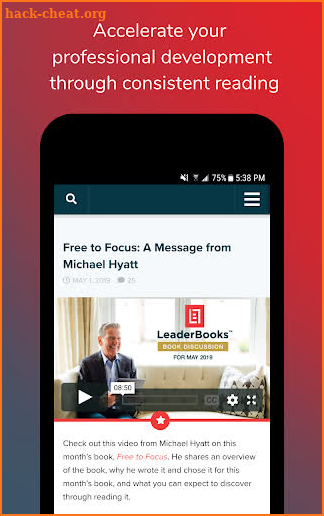 LeaderBooks screenshot