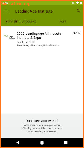 LeadingAge MN Institute & Expo screenshot