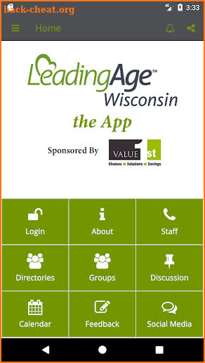 LeadingAge Wisconsin screenshot