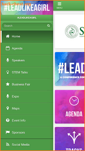 LEADLIKEAGIRL 2019 screenshot