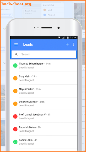 LeadOwl screenshot