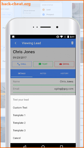 LeadOwl screenshot