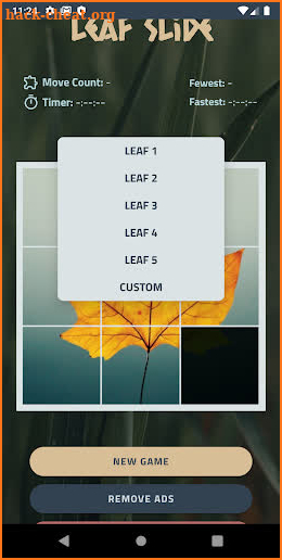 Leaf Slide screenshot