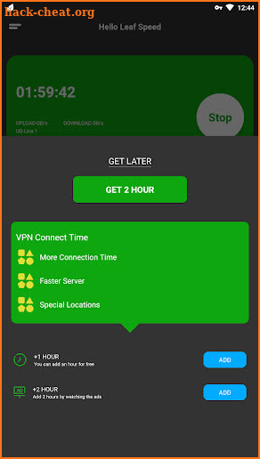 Leaf Speed - Speed up your VPN screenshot