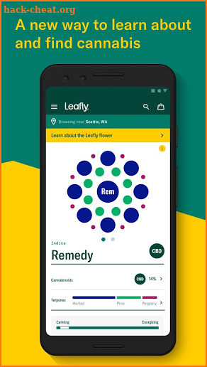 Leafly: Find your cannabis and CBD screenshot