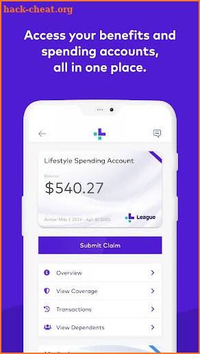 League - Better Benefits screenshot