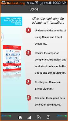 Lean Cause & Effect Diagram screenshot