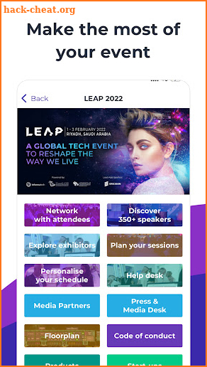 LEAP 2022 screenshot