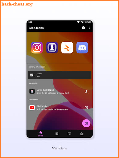 Leap - iOS Icon Pack screenshot