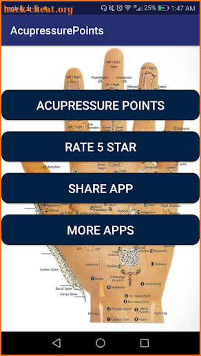 Learn Acupressure Points Acupuncture Tips screenshot