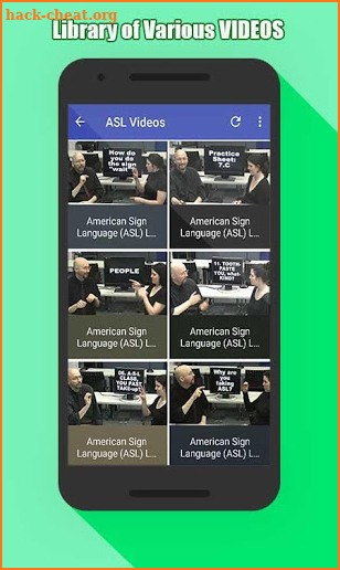 Learn American Sign Language: ASL App screenshot