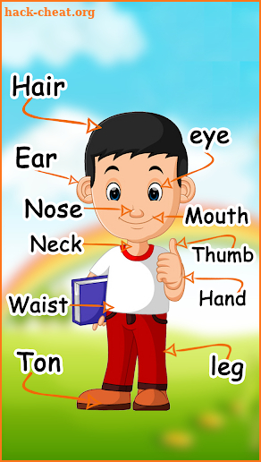 Learn Body Parts For Kids : Preschool Kids Learn screenshot