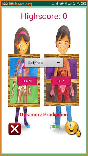 Learn Body Parts in English screenshot