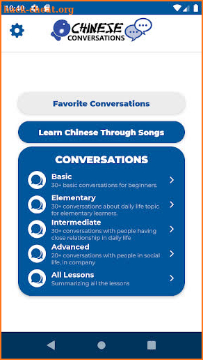 Learn Chinese - Listening and Speaking screenshot