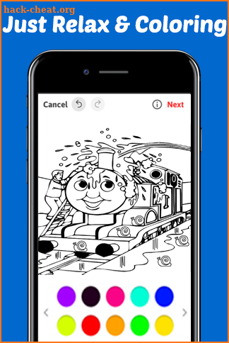 Learn Coloring for Thomas Train Friends by Fans screenshot