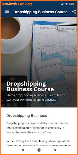 Learn Dropshipping Course Dropship online Business screenshot