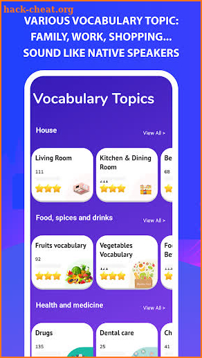 Learn English Vocabulary screenshot