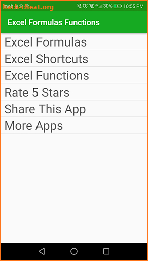 Learn Excel Formulas Functions Example App Offline screenshot