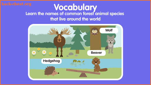 Learn Forest Animals for Kids screenshot