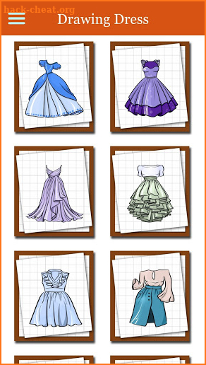 Learn How to Draw Fashion Dress Step by Step screenshot