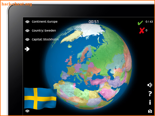 Learn it 3D: Countries screenshot