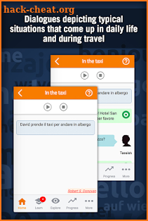 Learn Italian screenshot