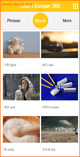 Learn Korean 365 screenshot