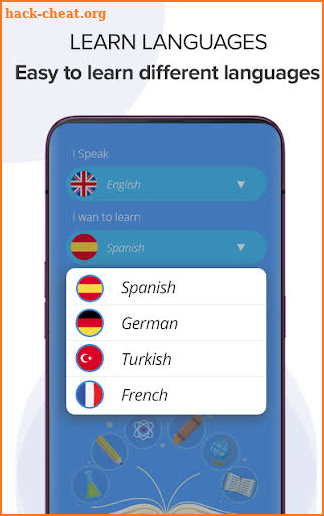 Learn languages - Free language Learning app screenshot