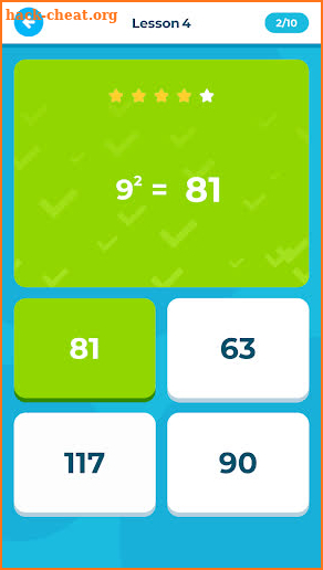 Learn math: Exponents And Powers screenshot