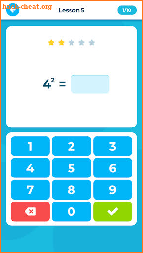 Learn math: Exponents And Powers screenshot