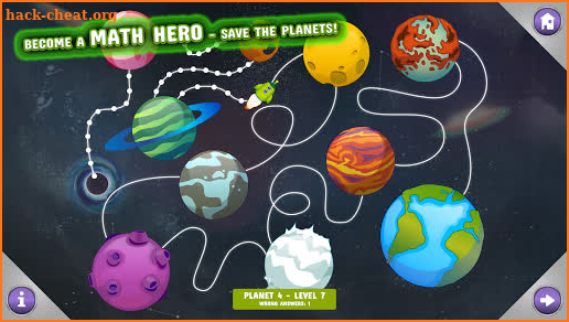 Learn Math - Space Math Hero screenshot