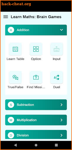 Learn Mathematics - Brain Games screenshot