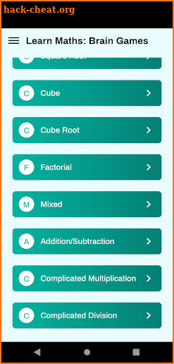 Learn Mathematics - Brain Games screenshot