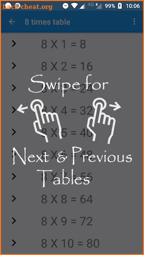 Learn Maths Multiplication Tables screenshot