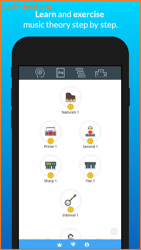 Learn music theory with Sonid screenshot