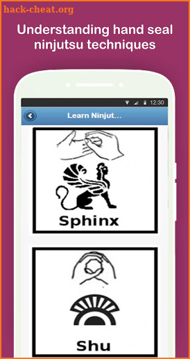 Learn Ninjutsu Techniques screenshot
