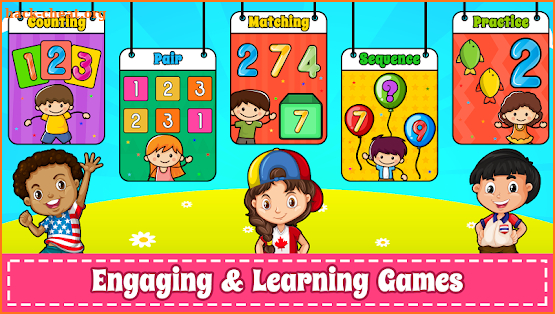 Learn Numbers 123 Kids Free Game - Count & Tracing screenshot