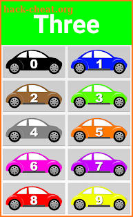 Learn Numbers With Cars screenshot