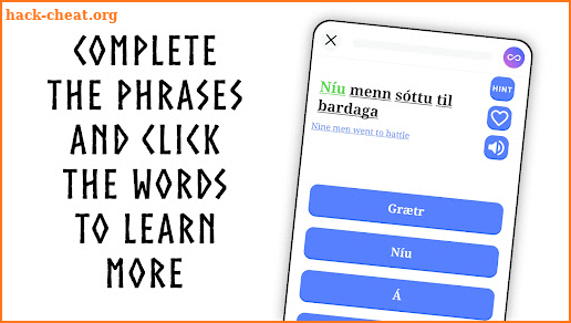 Learn Old Norse+ screenshot