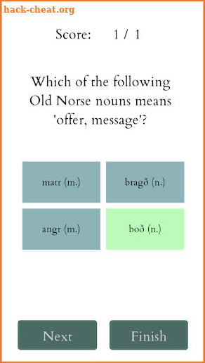 Learn Old Norse screenshot