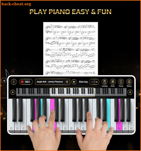 Learn Piano: Real Keyboard screenshot