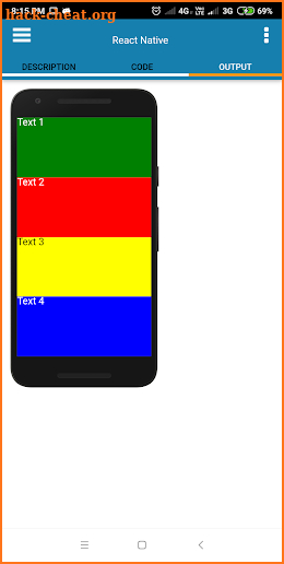 Learn React Native Tutorial screenshot