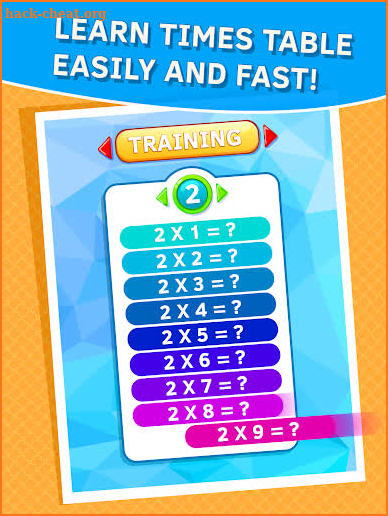 Learn times tables games PRO screenshot