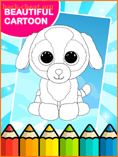 Learn to Coloring Beanie Boos screenshot