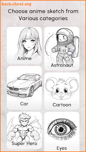 Learn to Draw Anime Sketch Art screenshot