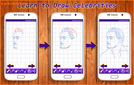 Learn to Draw Celebrities screenshot